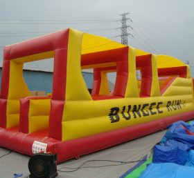 T11-357 Inflatable Bungee Run challenge funny sport game