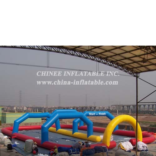 T11-898 Inflatable Race Track