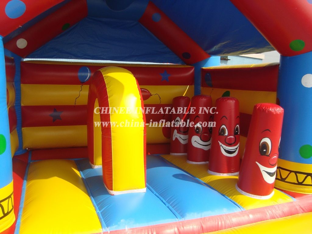 T2-3182 Clown Inflatable Bouncers