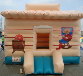 T2-2792 Western Cowboys Inflatable Bouncer