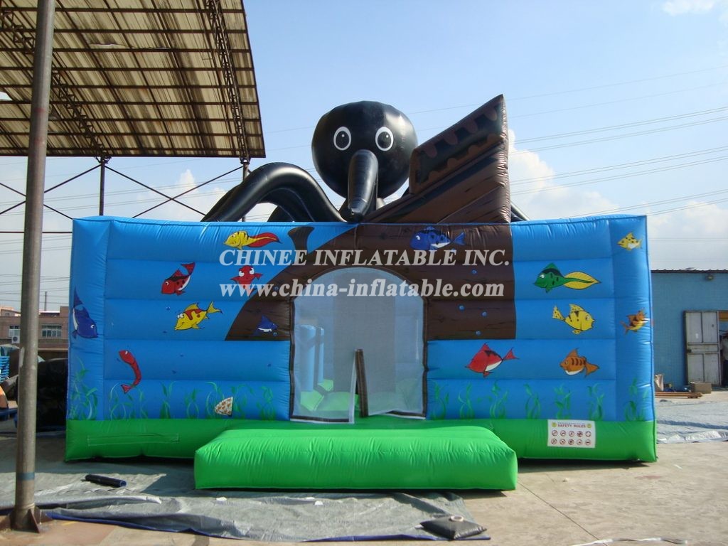 T2-2795 Octopus Inflatable Bouncers
