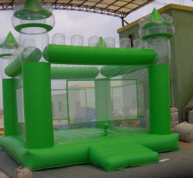 T2-164 Inflatable Bouncer Green Castle