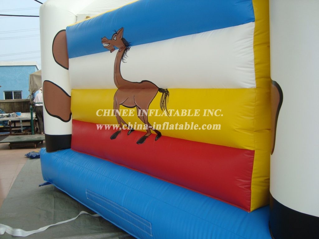 T2-2854 Western Cowboys Inflatable Bouncer