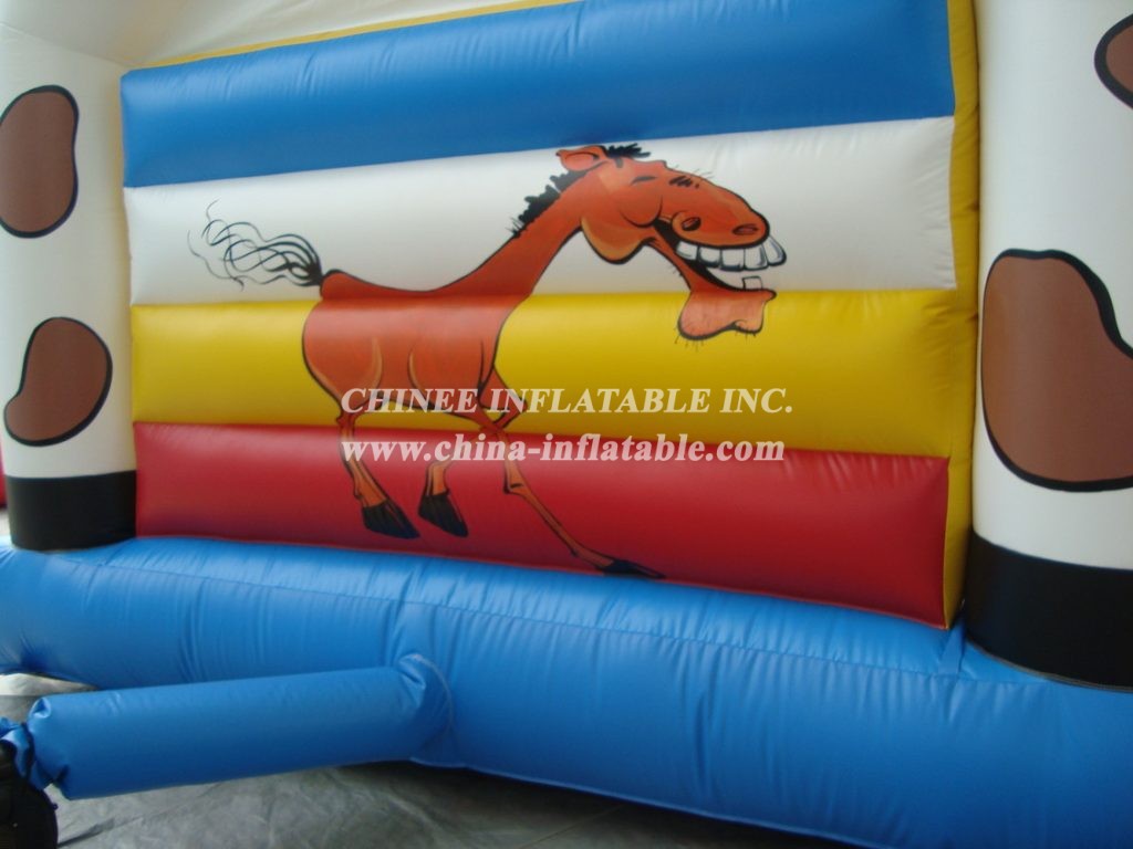 T2-2854 Western Cowboys Inflatable Bouncer