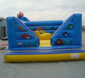 T2-2861 Disney Mermaid Inflatable Bounce...