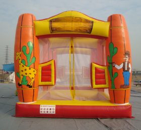 T2-435 Western Cowboys Inflatable Bouncer