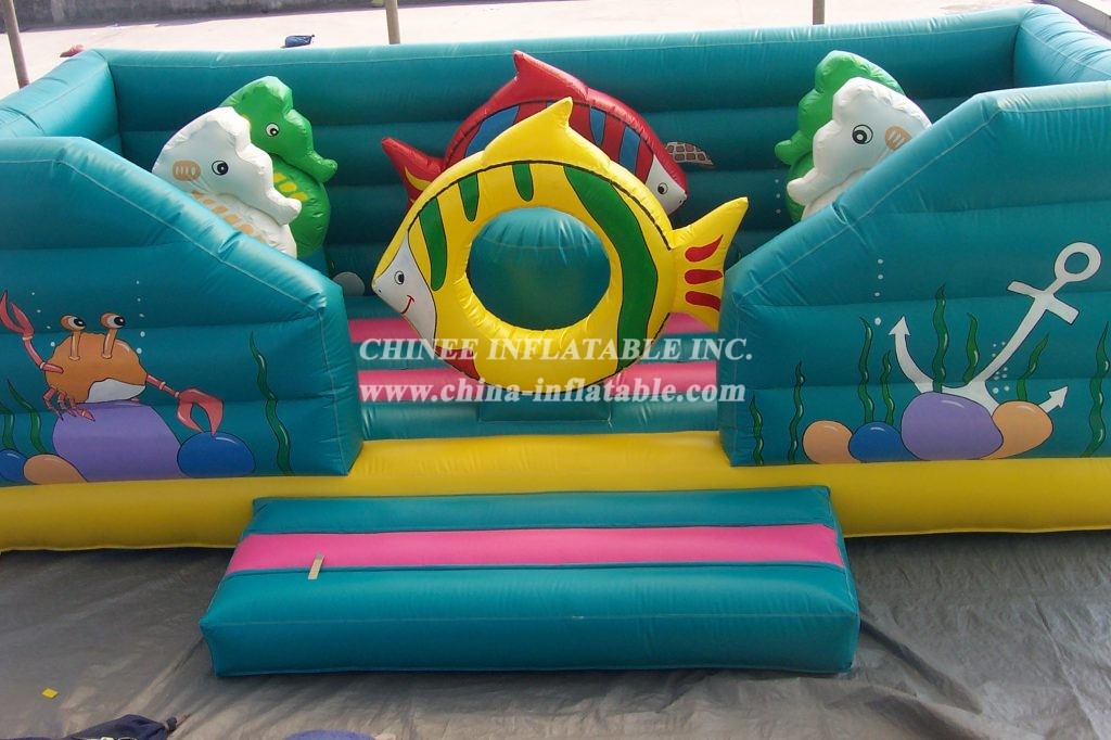 T2-457 undersea world inflatable bouncer