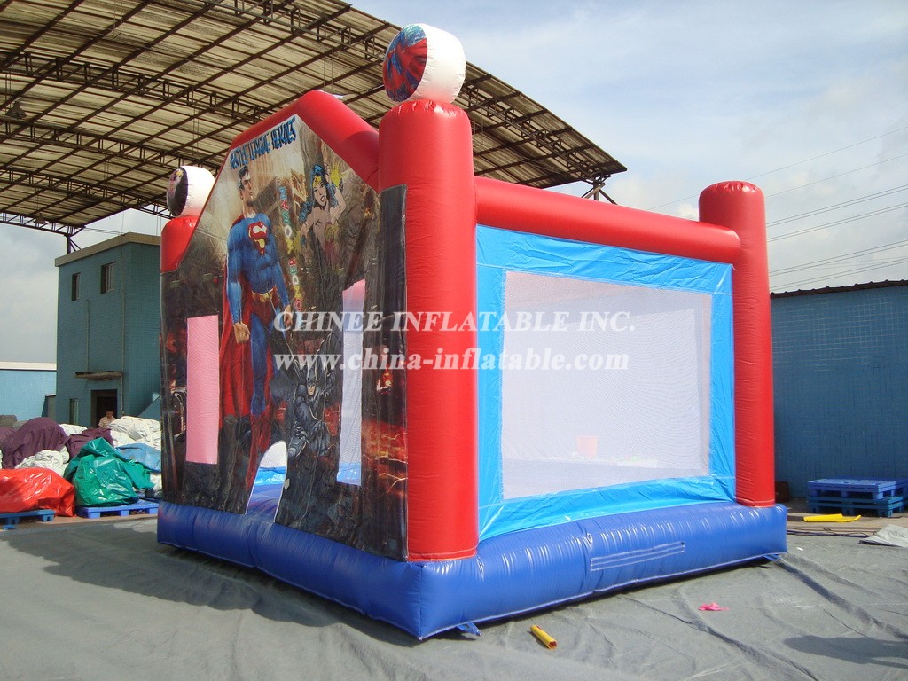 T2-534 Superman Batman Superhero inflatable bouncer