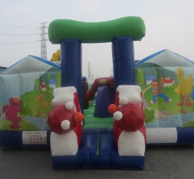 T2-2578 Tickle Me Elmo
 Inflatable Bouncers