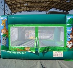T2-565 jungle theme inflatable bouncer