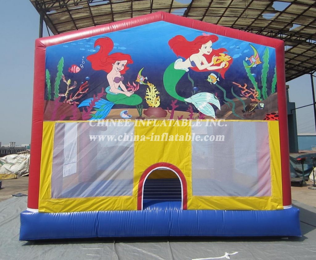 T2-662 Disney Mermaid Inflatable Bouncers