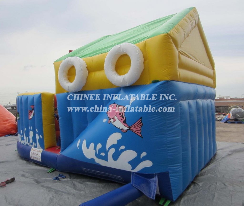 T2-764 undersea world Inflatable Bouncers