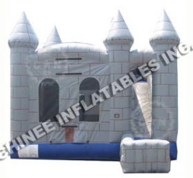 T5-195 White inflatable jumper castle