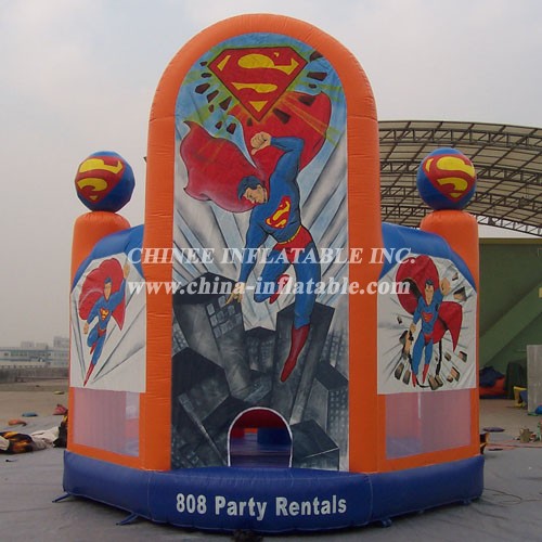 T2-2294 Superman Superhero Inflatable Bouncer