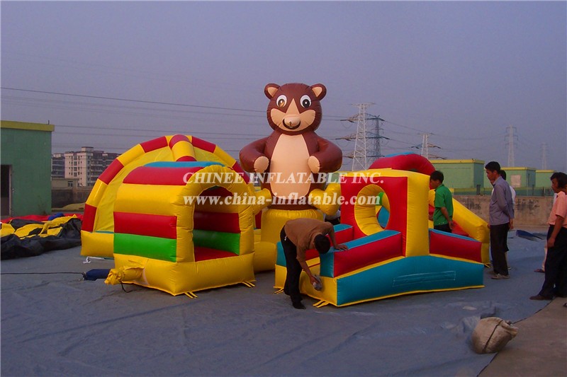 T6-217 Giant Bear inflatable combo