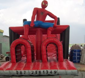 T7-172  Spider-Man
 Superhero Inflatable Obstacles Courses