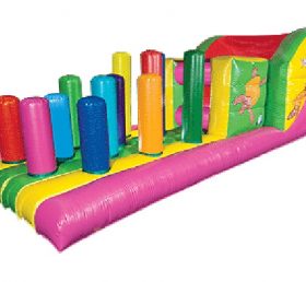 T7-214 Colorful Inflatable Obstacles Courses