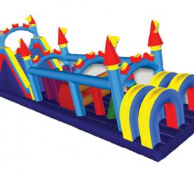 T7-217 Inflatable Castle Obstacles Courses