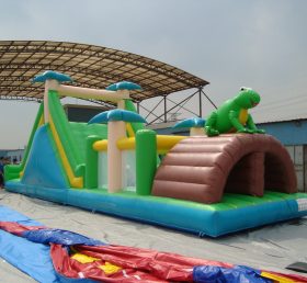 T7-290 Frog Inflatable Obstacles Courses
