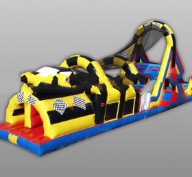 T7-371 Cars Inflatable Obstacle Courses