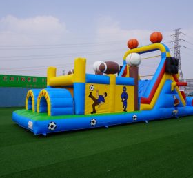 T7-404 Inflatable Soccer Ostacle Challen...