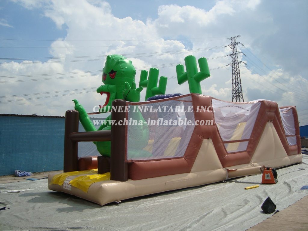 T7-416 Monster Inflatable Obstacles Courses