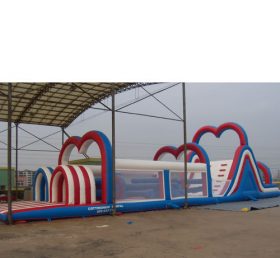 T7-420 Outdoor Inflatable Obstacles Courses