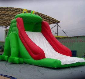 T8-1055 Frog Inflatable Slide