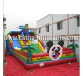 T8-1218 Panda Inflatable Slide