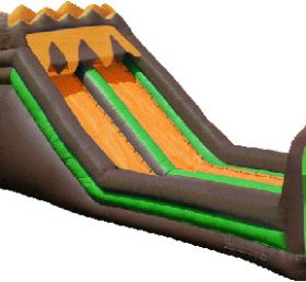T8-130 Jungle Themed Inflatable Slide