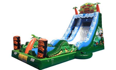T8-1427 Jungle Inflatable Slide