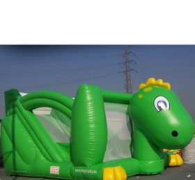 T8-972 Dinosour Inflatable Slide