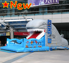T8-180 Whale Inflatable Slide