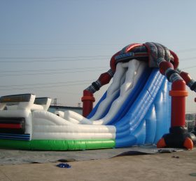 T8-221 Inflatable Slide Alien and Space Giant Slide