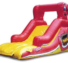 T8-260 Happy Cartoon Character Inflatable Slide