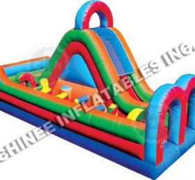 T8-324 Modern Colorful Inflatable Dry Slide