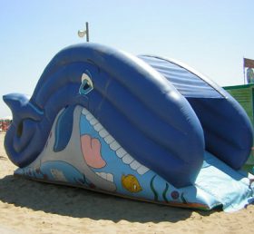 T8-384 Whale Inflatable Slide
