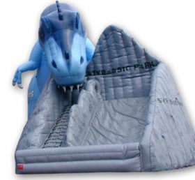 T8-400 Dinosaur inflatable slide for Kids Adults
