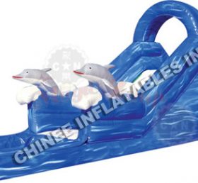 T8-447 Dolphin Inflatable Slide