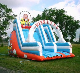 T8-468 American Indian Inflatable Dry slide