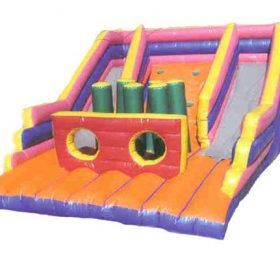 T8-476 Giant Colorful Inflatable Dry Slide for Kid and Adult