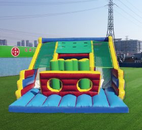 T8-477 Colorful Giant Inflatable Dry Slide for Kids and Adults