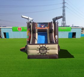 T8-497 Pirates Inflatable Slide