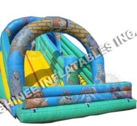 T8-567 Commercial Inflatable Carton Bouncer Slide