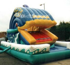 T8-625 Whale Inflatable Slide