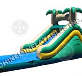 T8-641 Jungle Theme Inflatable Dry Slide