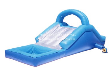 T8-651 Blue Outdoor Inflatable Bounce Slide