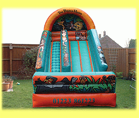 T8-782 Outdoor kids inflatable slide dry slide for party event