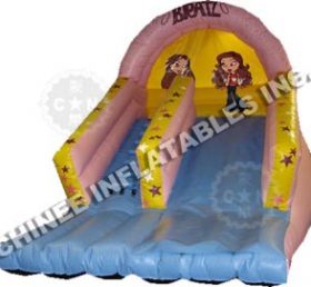 T8-797 Pink Girls Inflatable Slide for Kids