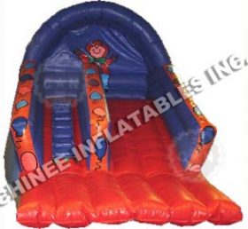 T8-798 Cute Cartoon Balloon Inflatable Dry Slide